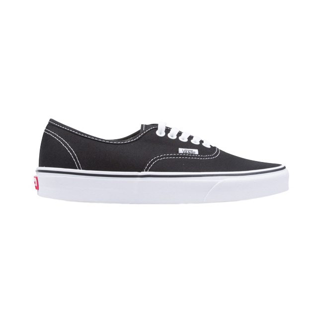 vans authentic black and white skate shoes