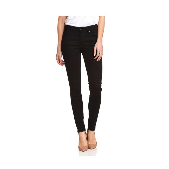 levi's 721 high rise skinny jeans black sheep