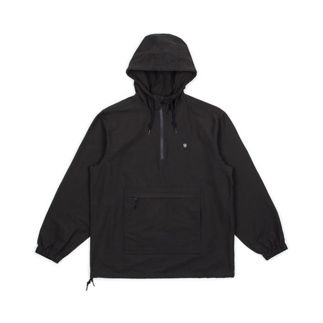 Patrol Anorak Jacket - Black - Hemley Store Australia