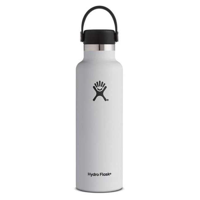 Hydro Flask 21 oz. (621mL) Standard Mouth - White