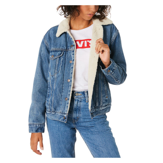 levi's ex bf sherpa trucker jacket