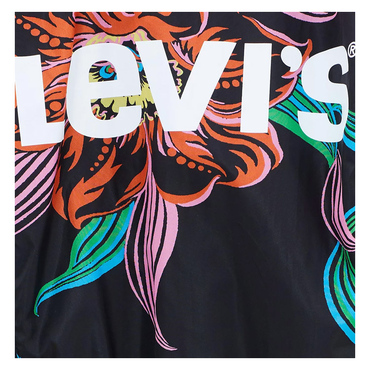 levi's reese windbreaker in tropical print