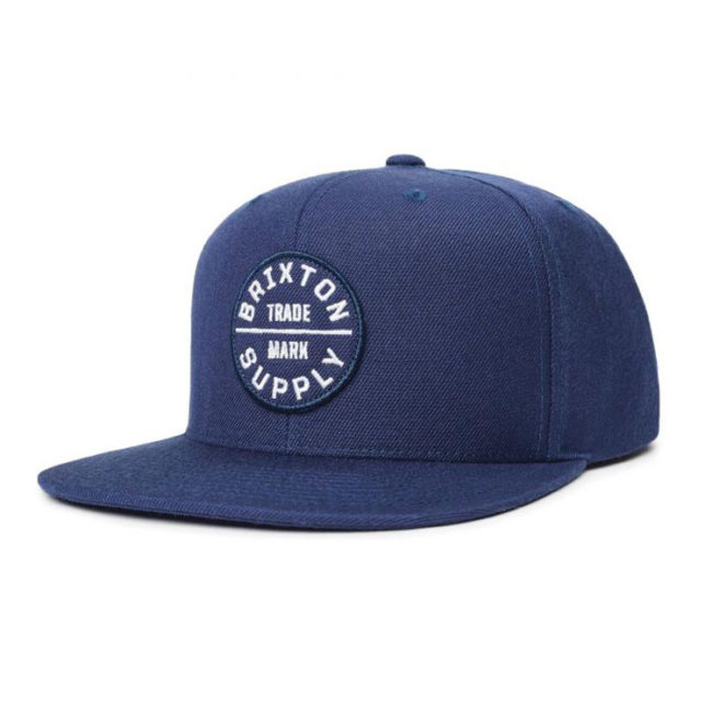 Oath III Snapback - Washed Navy/White