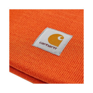 Acrylic Watch Hat - Brick Orange
