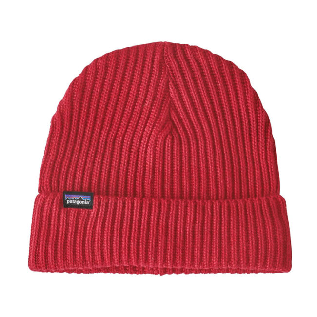 Patagonia Fishermans Rolled Beanie - Rincon Red