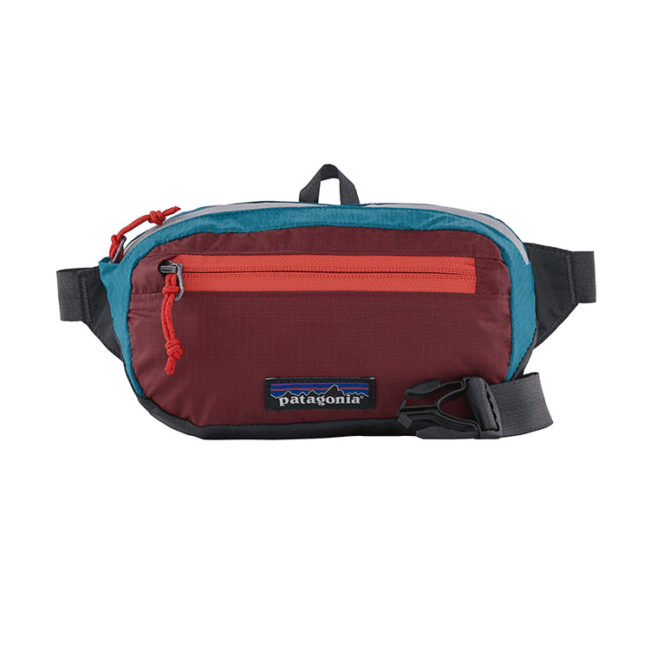 Ultralight Black Hole Mini Hip Pack - Patchwork: Roamer Red