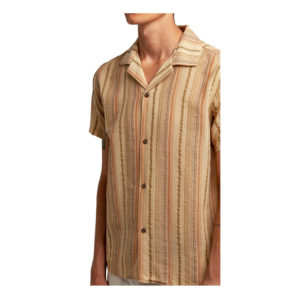 Vacation Stripe SS Shirt - Citrus
