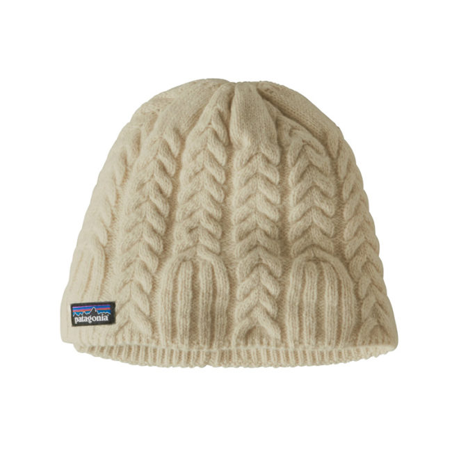 W's Cable Beanie - Birch White