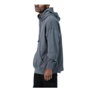 Minimal Thrills Slouch Pull On Hood - Ebony