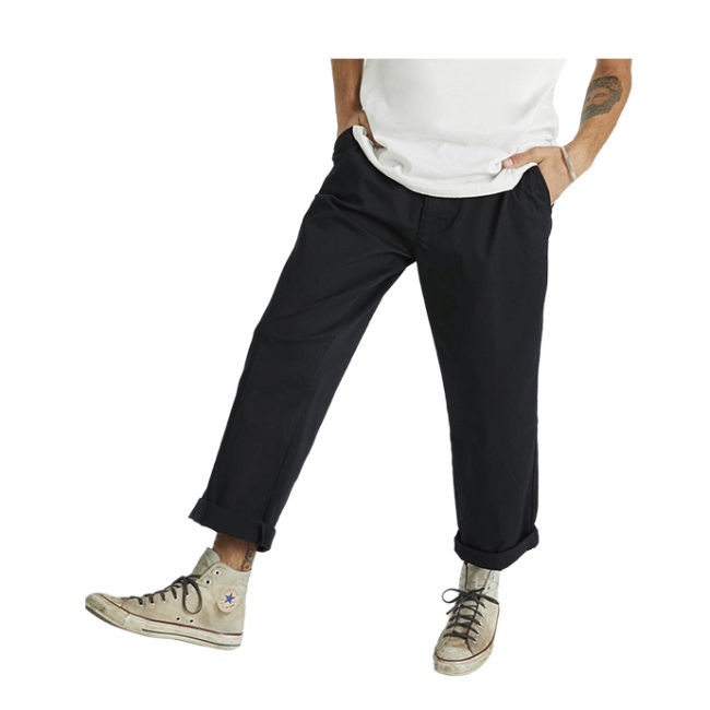 Rollas Lazy Boy Pant - V8 Black Drill