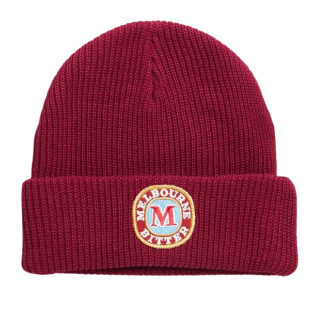 Melbourne  Bitter Beanie - Washed Red