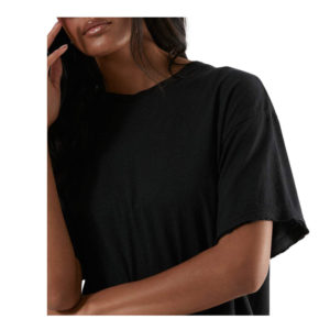 Slay Hemp Oversized Tee - Black
