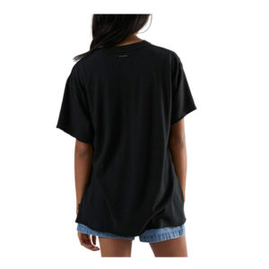 Slay Hemp Oversized Tee - Black