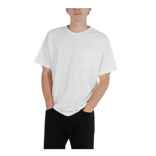 Republic Merch Fit Pocket Tee - Dirty White