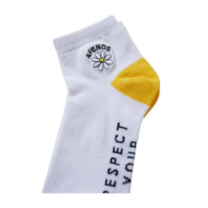 Be Nice - Hemp Socks One Pack - White