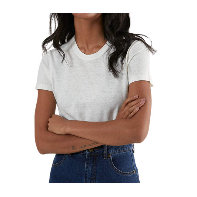 Hemp Basics - Standard Fit Tee - White