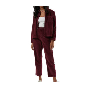 Izabella - Corduroy Jacket - Port