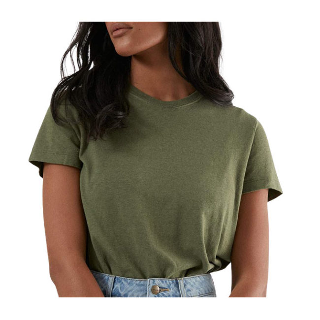 Hemp Basics - Standard Fit Tee - Olive