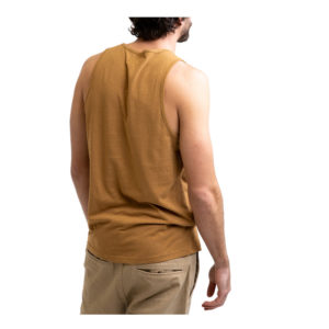 Linen Singlet - Tobacco