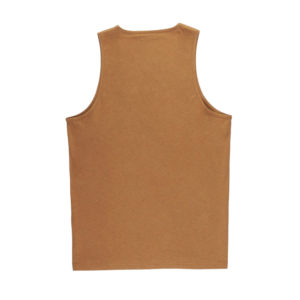 Linen Singlet - Tobacco