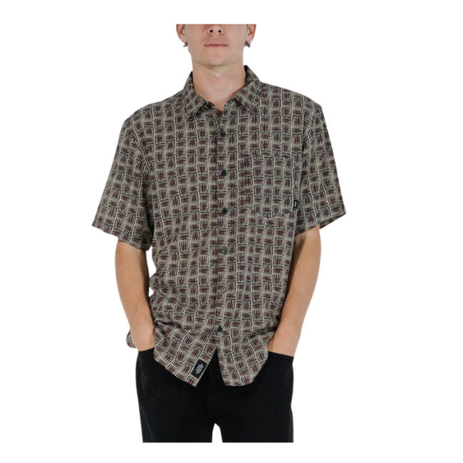 Disclosure Short Sleeve Shirt - Tan