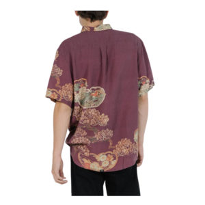 Thrills Facet Short Sleeve Shirt - Red Wine