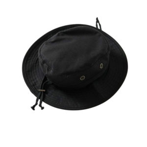 Nirvana Hemp Bucket Hat - Black