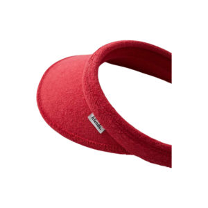Tilly Towelling Visor - Flame Red
