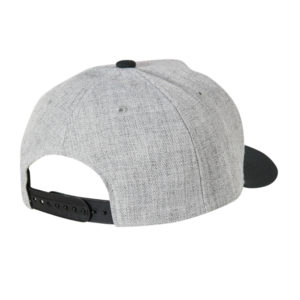 Brixton Crest C Mp Snapback - Heather Grey/Black