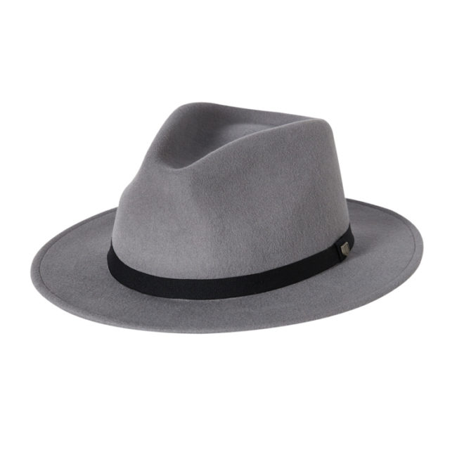 Messer Packable Fedora - Grey