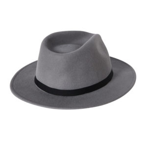 Messer Packable Fedora - Grey