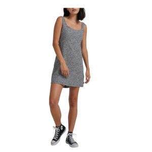 Minnie - Hemp Button Down Dress - Black