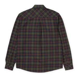 LS Huffman Shirt - Huffman Check/ Bottle Green