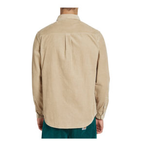 LS Madison Cord Shirt - Wall / Black