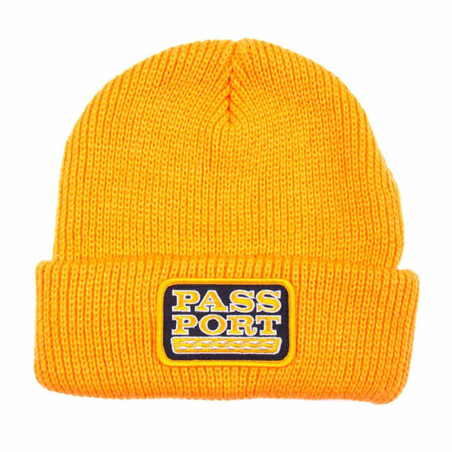 Auto Patch Beanie - Gold