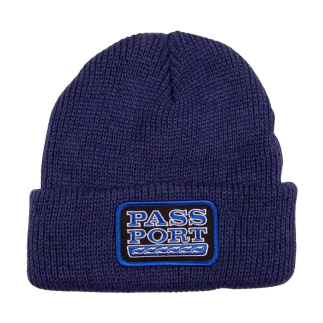 Auto Patch Beanie - Navy