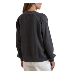 Remi - Hemp Slouchy Crew - Stone Black