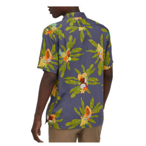 Patagonia Men's Limited Edition Pataloha Shirt - Ka Loa'a Pono: Dolomite Blue