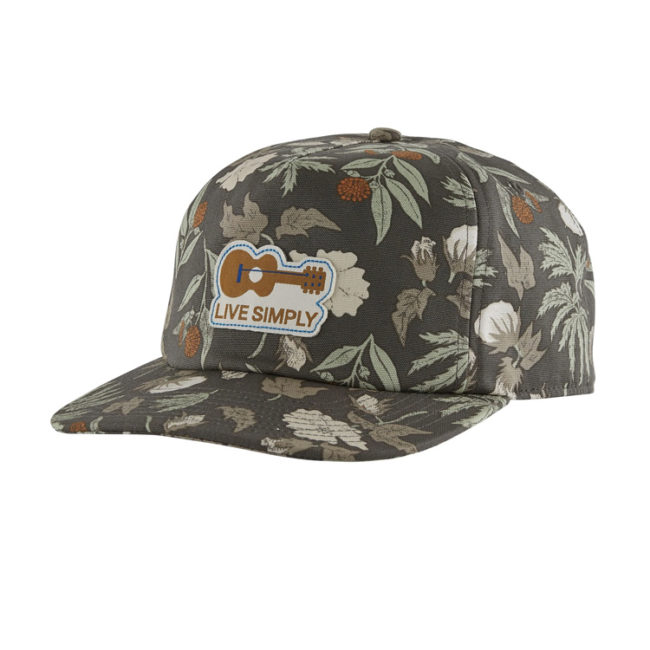 Live Simply Guitar Funfarer Cap - Fiber Flora Multi: Forge Grey