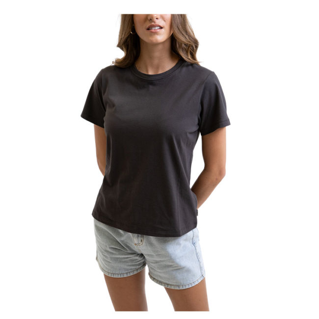 Rhythm Classic Boyfriend Tee - Black