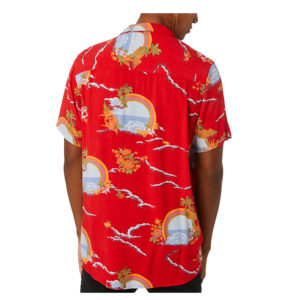 Rollas Bon Shirt Rainbow - Red