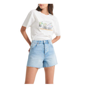 Tomboy Beach Club Tee - White