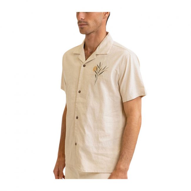 Aloha Tiger SS Shirt - Natural