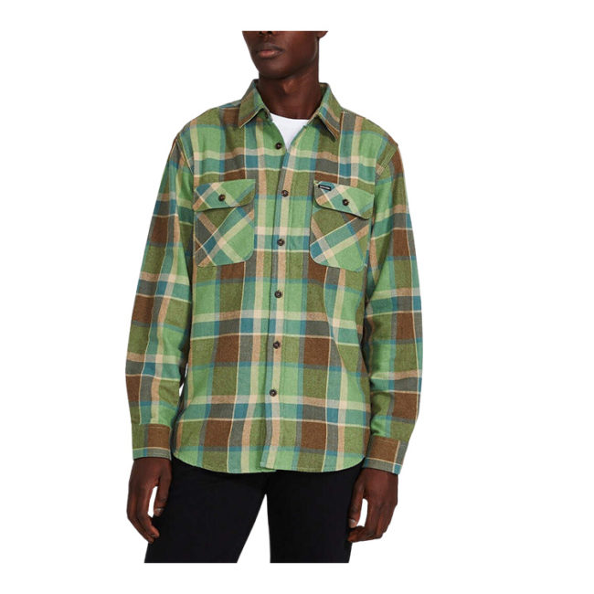 Bowery LS Flannel - Toffee
