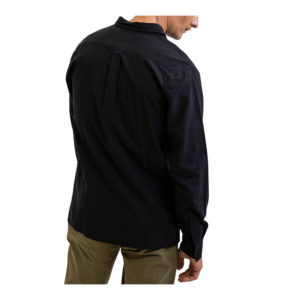 Rhythm Classic Linen LS Shirt - Vintage Black