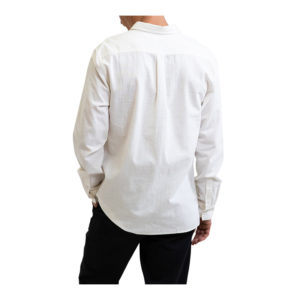 Rhythm Classic Linen LS Shirt - White