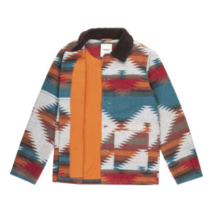 Studio Blanket Chore Coat - Turquoise