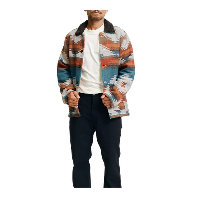 Studio Blanket Chore Coat - Turquoise