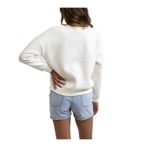Rhythm Classic Crew Neck Fleece - Vintage White