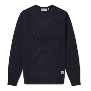 Anglistic Sweater - Dark Navy Heather